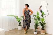 "V is for Vinnik" Dress  "Flower Power"