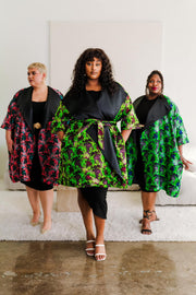 Reversible Opera Coat in "Daphne" (Purple)
