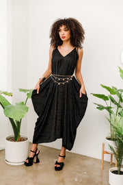 V is for Vinnik Dress in “Black Slink"