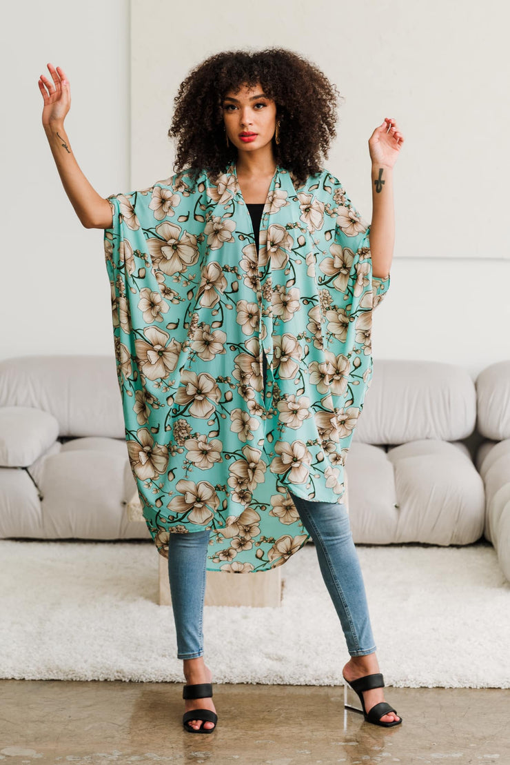 Coloratura Cape "Lotus Go Out"