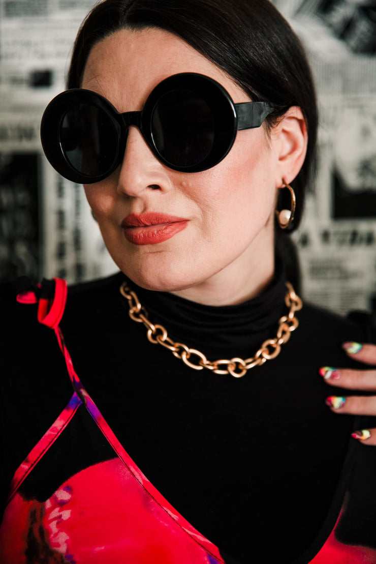 Escape From Paris: Gold Chunky Chain Necklace