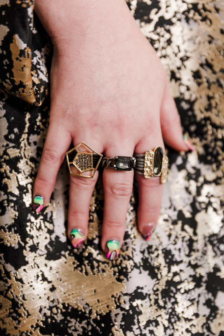 Escape From Paris: Black Ring Silver Crystal Finding