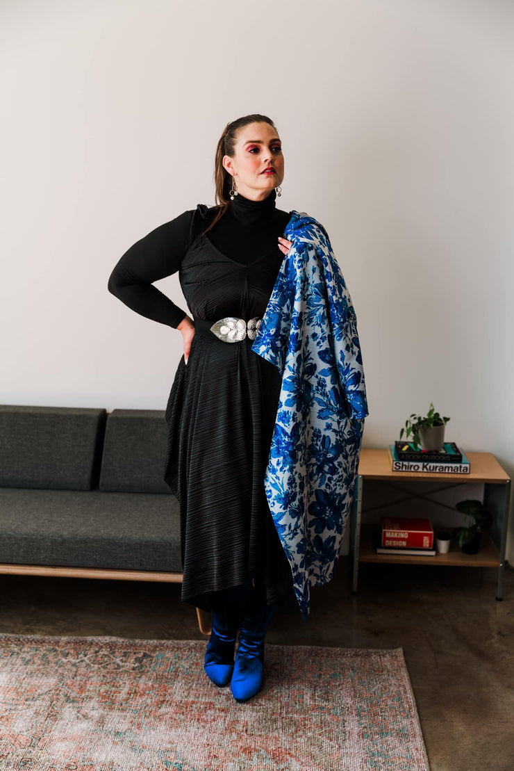 V is for Vinnik Dress in “Black Slink"