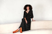 Colla Voce Dress “Black Slink”