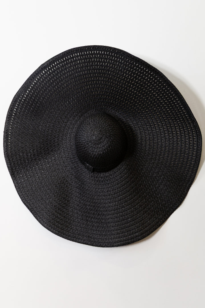 Widow Sun Hat (Black)