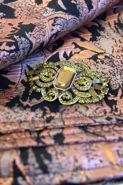 Marquee Brooch (Green)