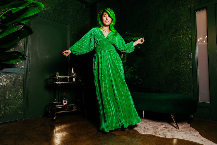 Colla Voce Dress “Green”