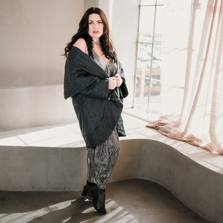Cocoon Coat "Denim Dreams"