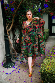 Kaftan in "Summer Paisley" (Maxi)