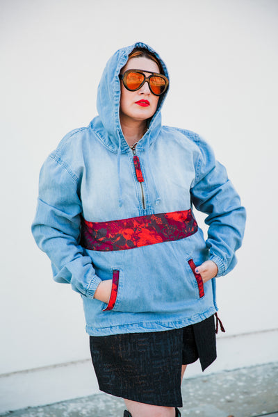 Denim Hoodie "Zelmira"