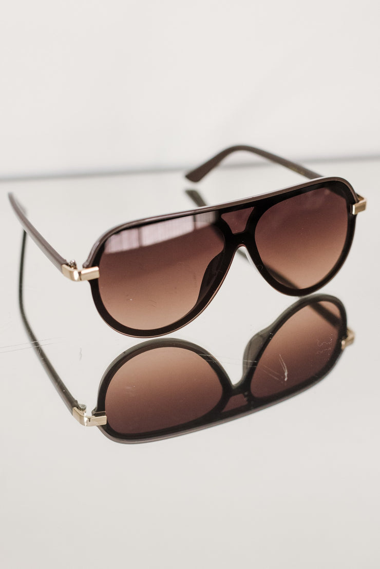 Aviator Sunglasses (chocolate)