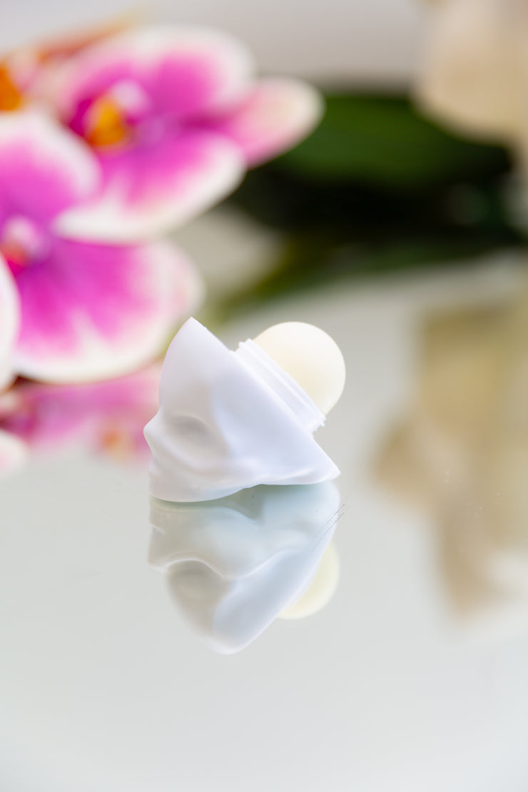 White Skull Lip Balm