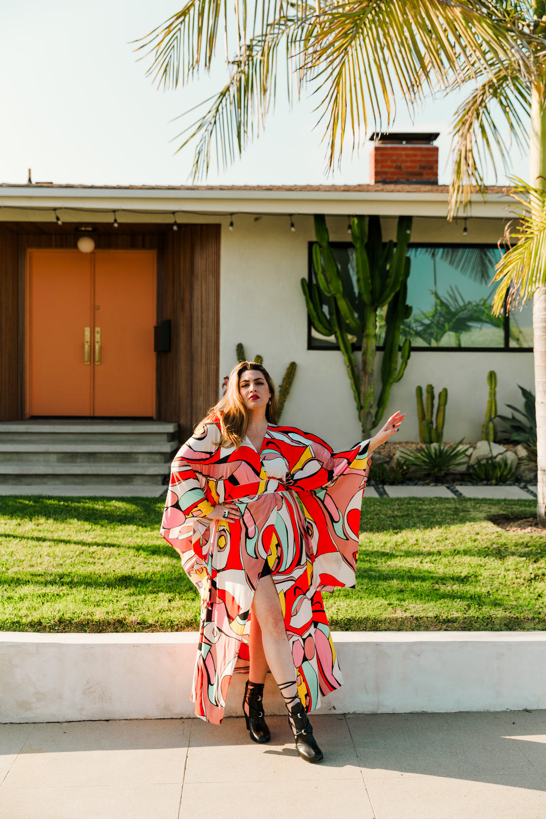 Bohémienne Kimono Robe in “Palm Desert”