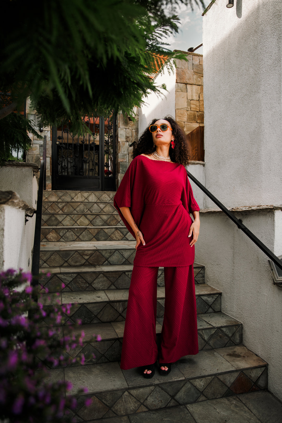 Halftan in "Dots" (Oxblood)