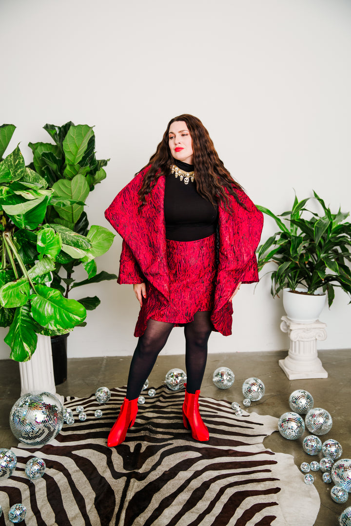 Cocoon Coat in "Mefistofele"