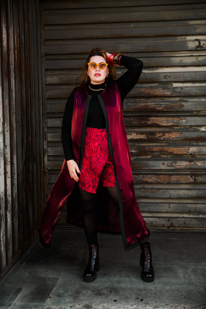Berlin Duster in "Carmine"