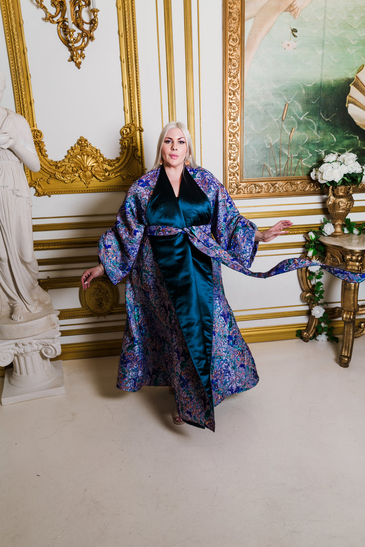 Parisian Coat in "Flight" (Purple)