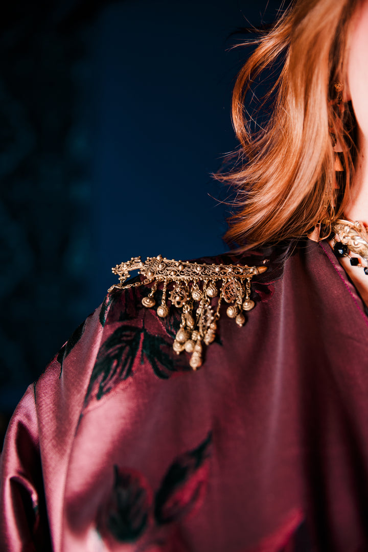 Theater Jacket in "Midnight Sonata" (Mauve)