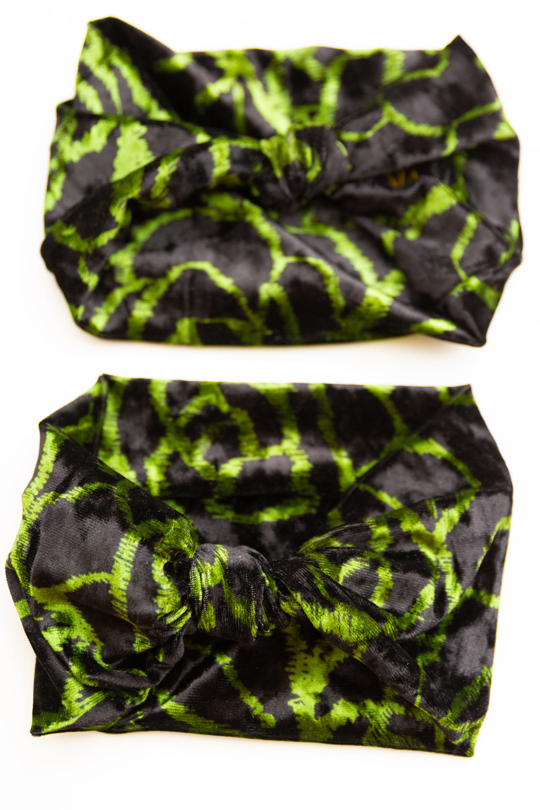 Headwrap “Green Rose”