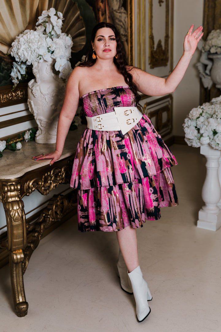 Ruffle Skirt in "Blonde"