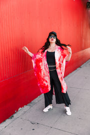Coloratura Cape in "Tie-Dye For” (Sherbet)