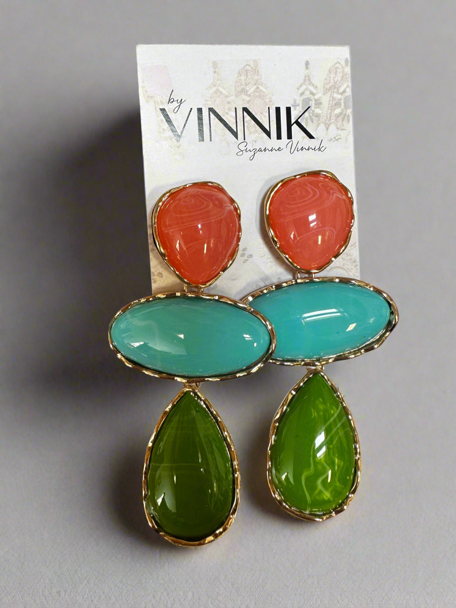 Summer Stone Earrings