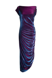 Seconda Donna Dress “Moonlit Ocean Velvet”