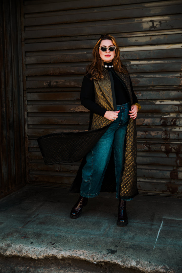Berlin Duster in "Gold Quilt"
