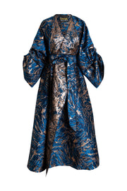 Parisian Coat in "Zampa” (Blue)
