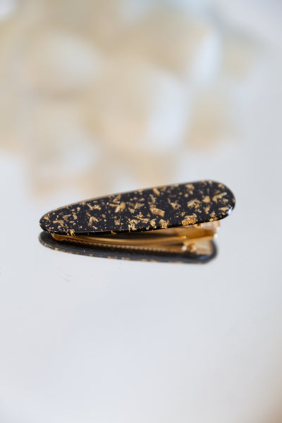 Gold-Flecked Hairclip (Various)