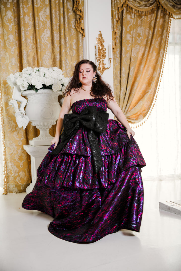 I'm The Gift Bow Belt in “Turandot" (Black)