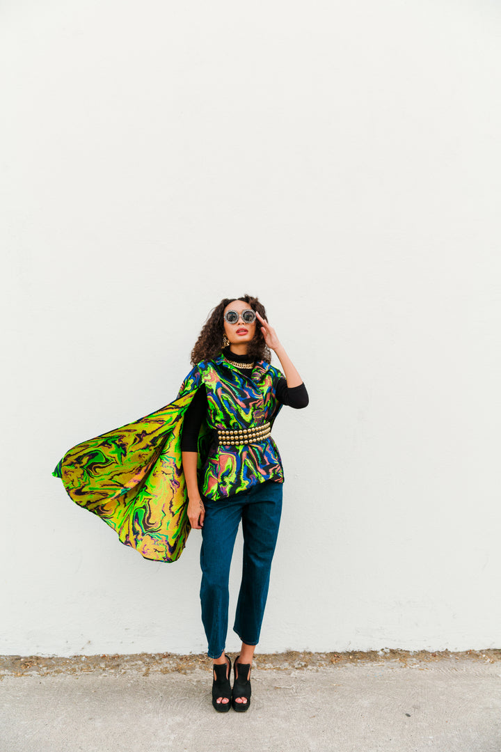 Jacquard Jape in "Brat Marble"
