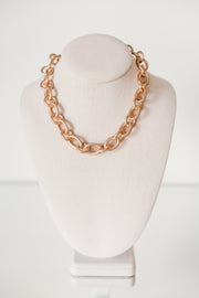 Escape From Paris: Gold Chunky Chain Necklace