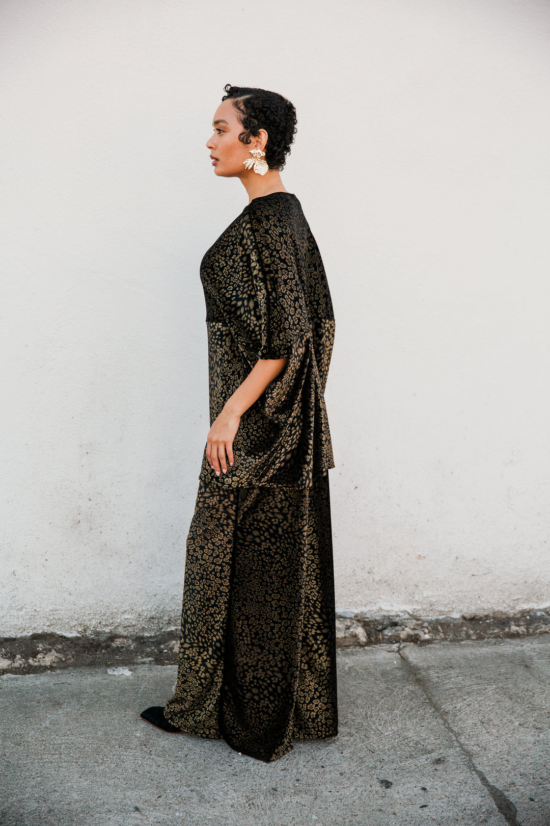 Halftan in "Gold Foiled Leopard"