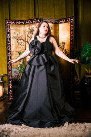 Gala Skirt in "Bad Girl Black"
