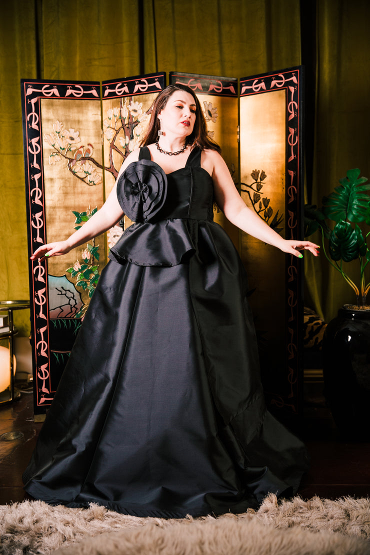 Gala Skirt in "Bad Girl Black"