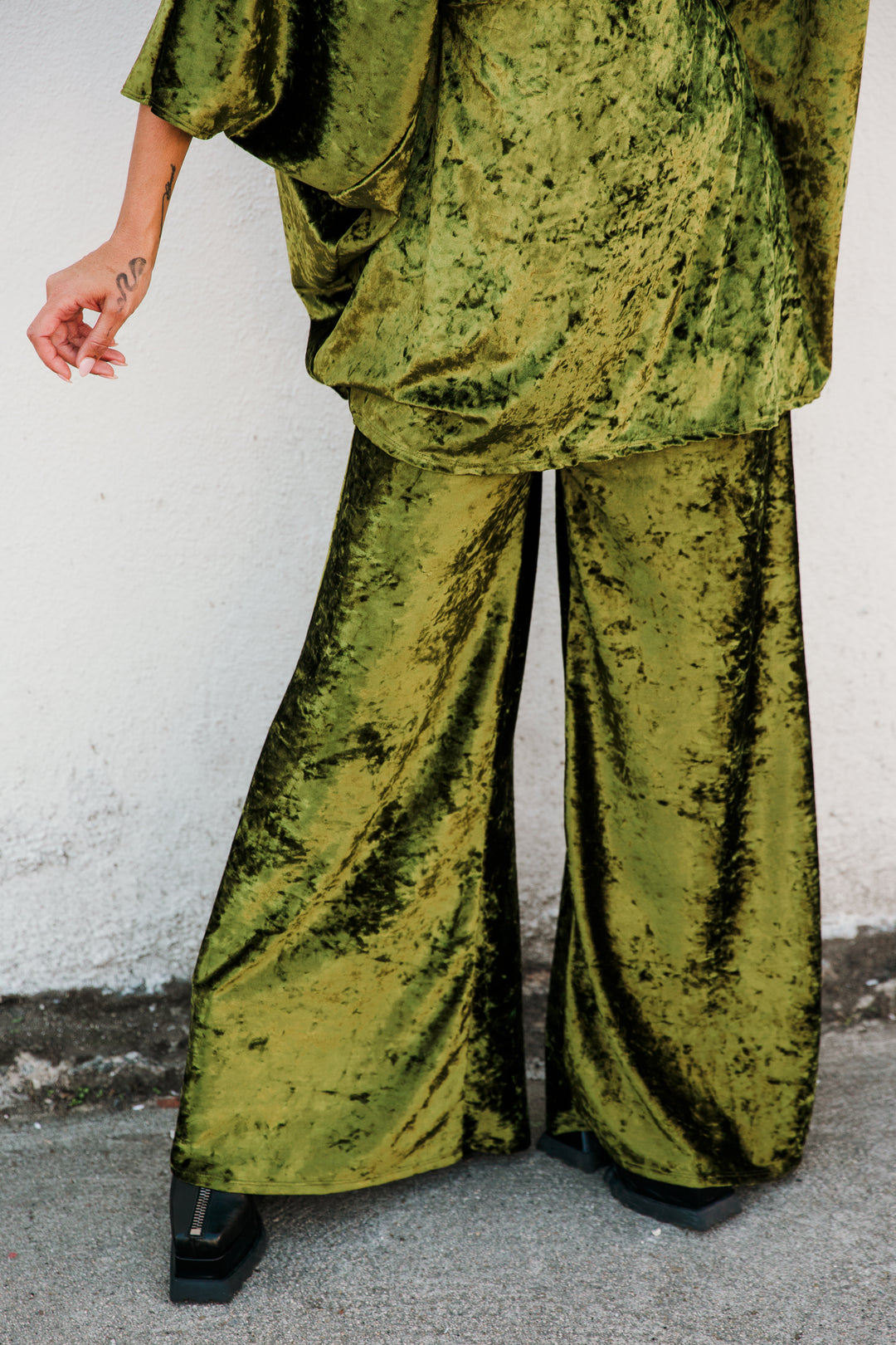 Halftan in "Crushed Velvet" (Manzanilla)