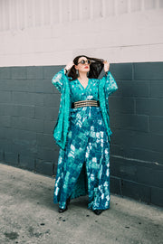 Bohémienne Kimono Robe “Good Luck” (Runway Edition)