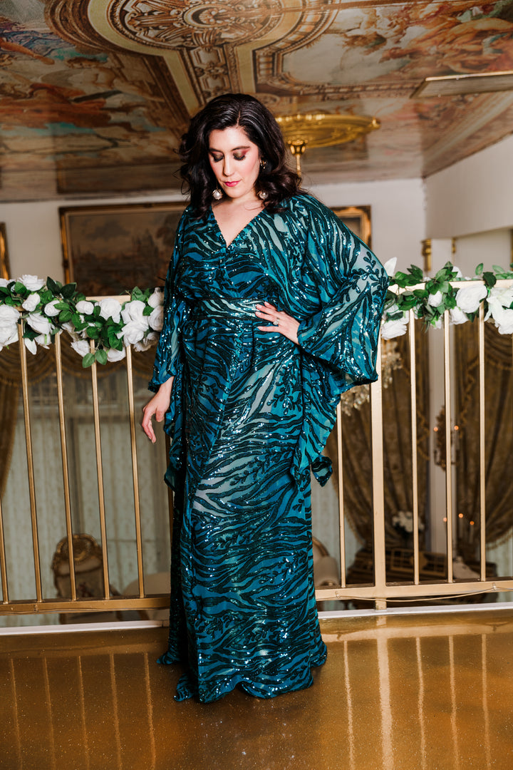Runway Bohémienne Kimono Robe in “Lehnea”