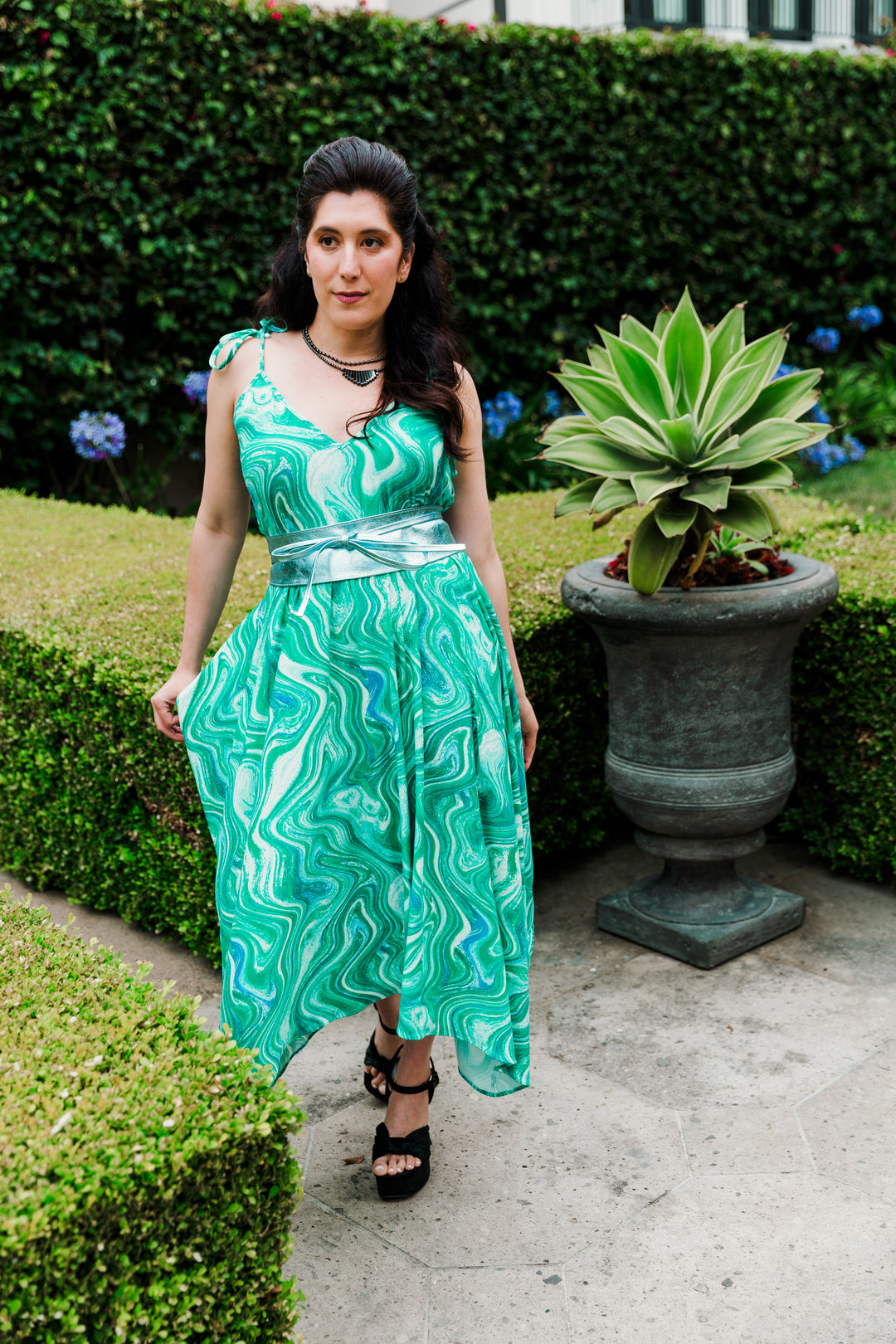 V is for Vinnik Dress in "Abstract"