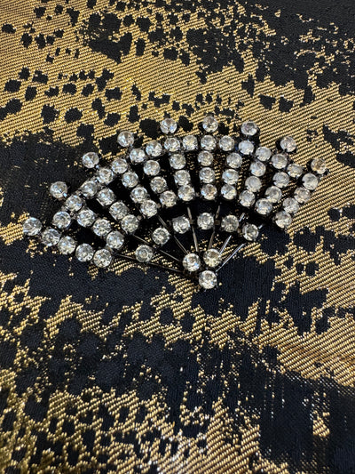 Fan Pendant Brooch