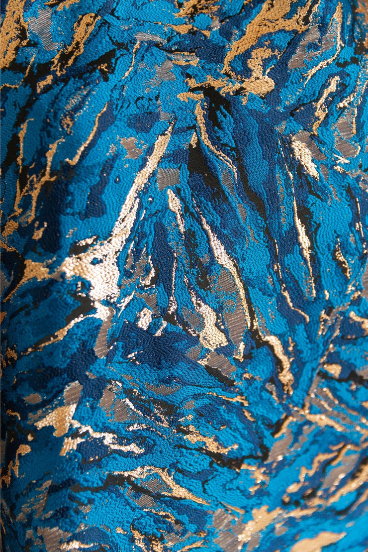 Parisian Coat in "Zampa” (Blue)