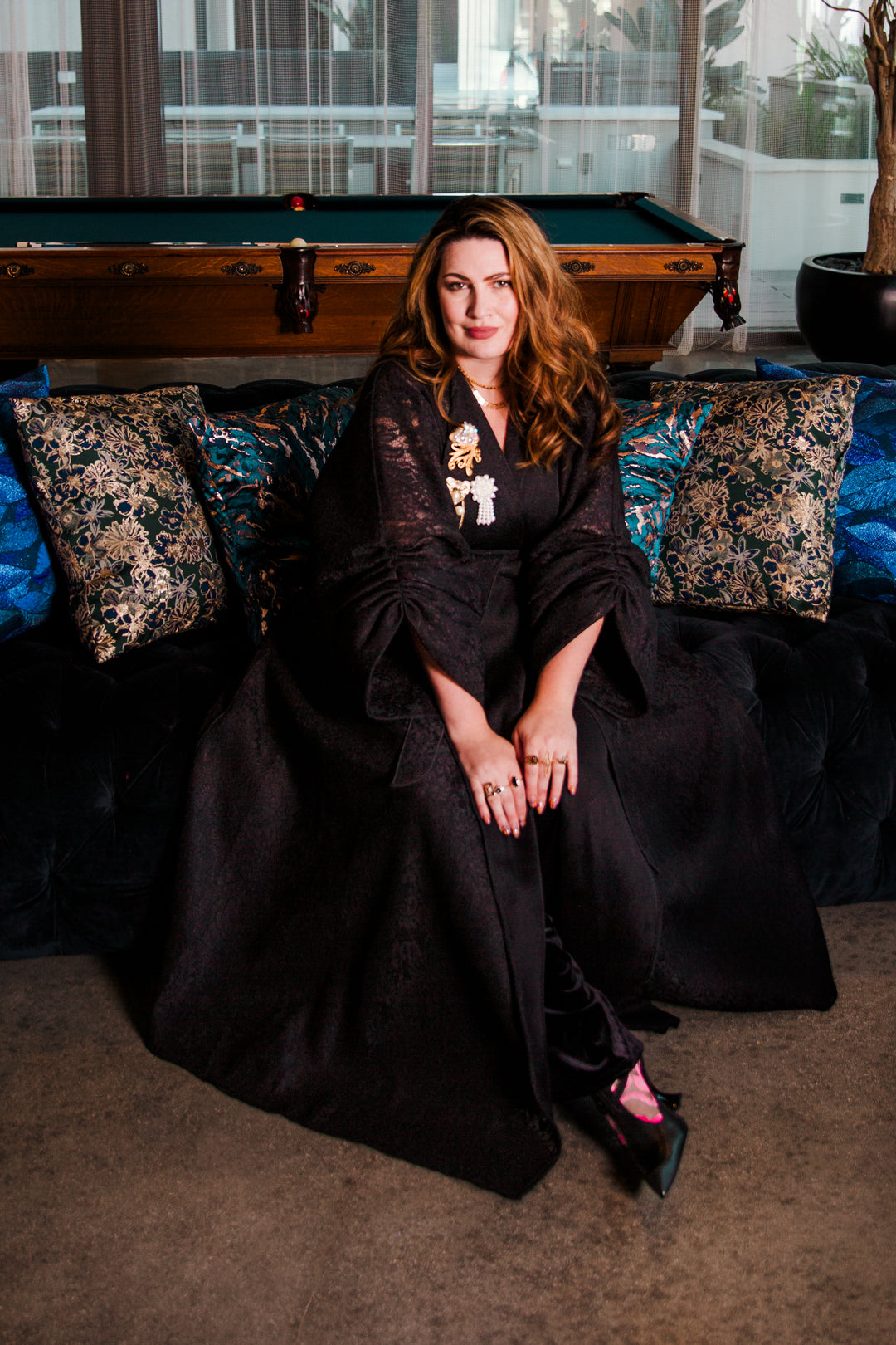 Pillow in “Zampa" (Blue)