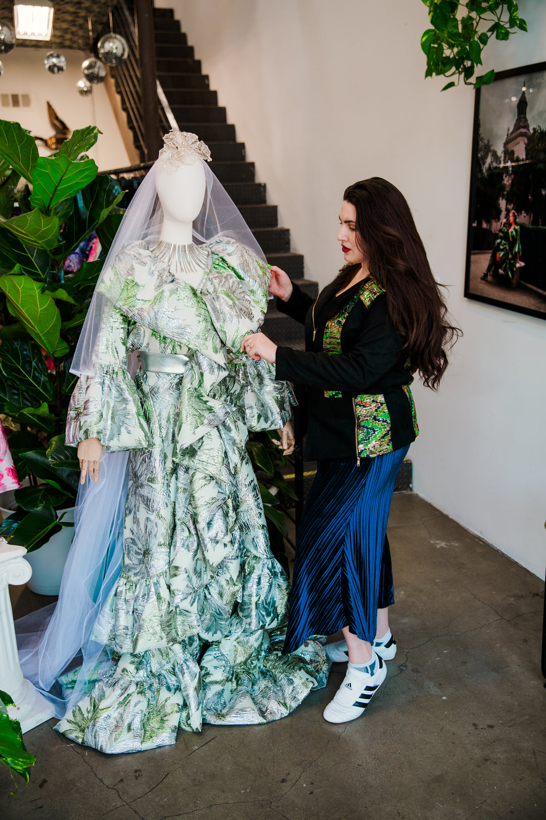 Manhattan Opera Coat Gown Custom in "Otello"