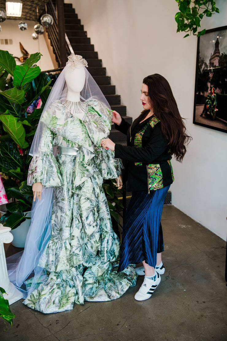 Manhattan Opera Coat Gown Custom in "Otello"