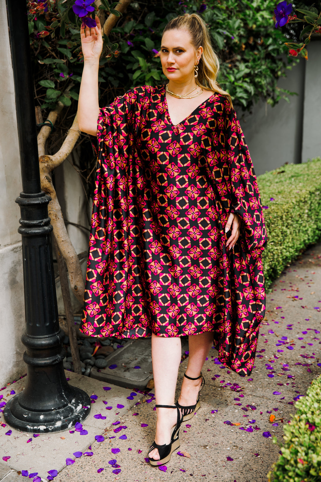 Kaftan in "Tropical Terrace" (Magic Midi)