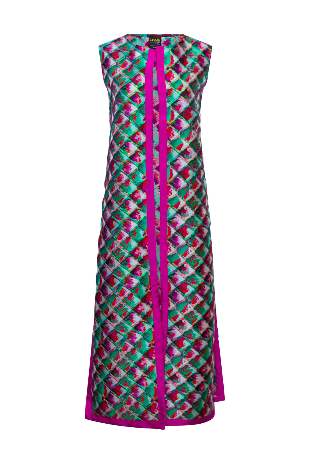 Berlin Duster in "Painted Scales" (Green)
