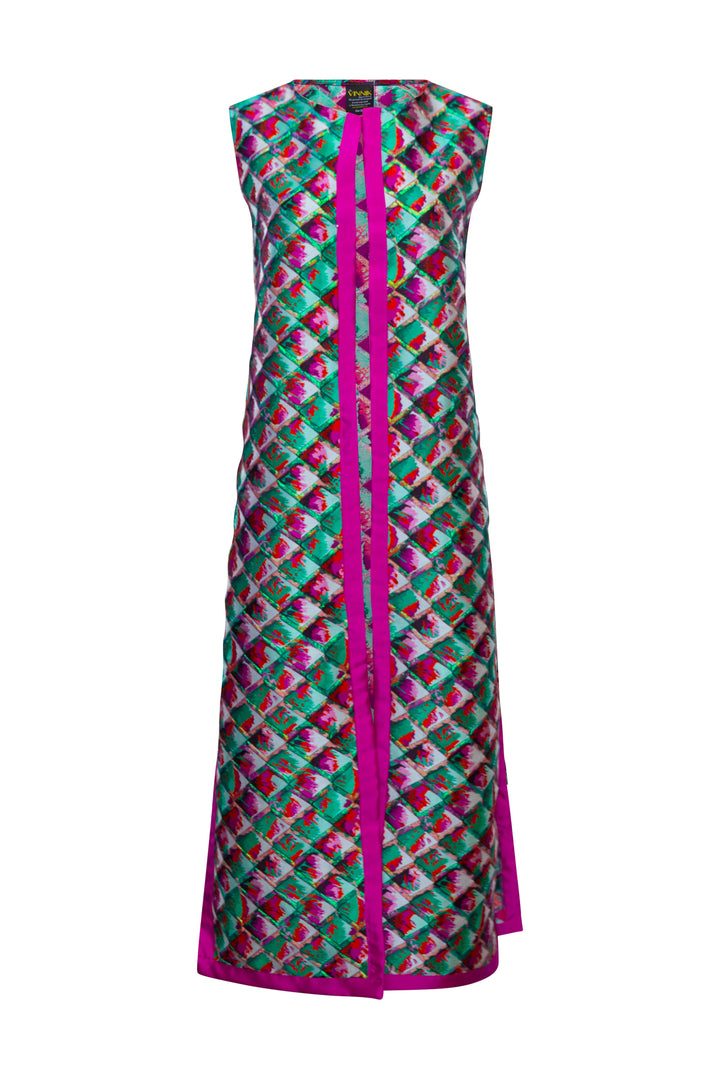Berlin Duster in "Painted Scales" (Green)