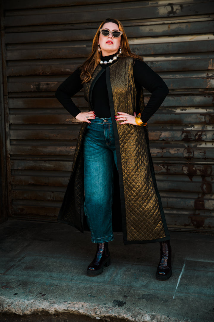 Berlin Duster in "Gold Quilt"