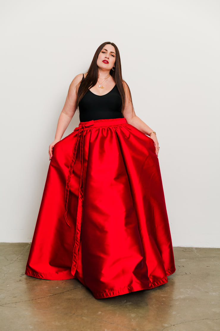 Gala Skirt in "Red Rendezvous"